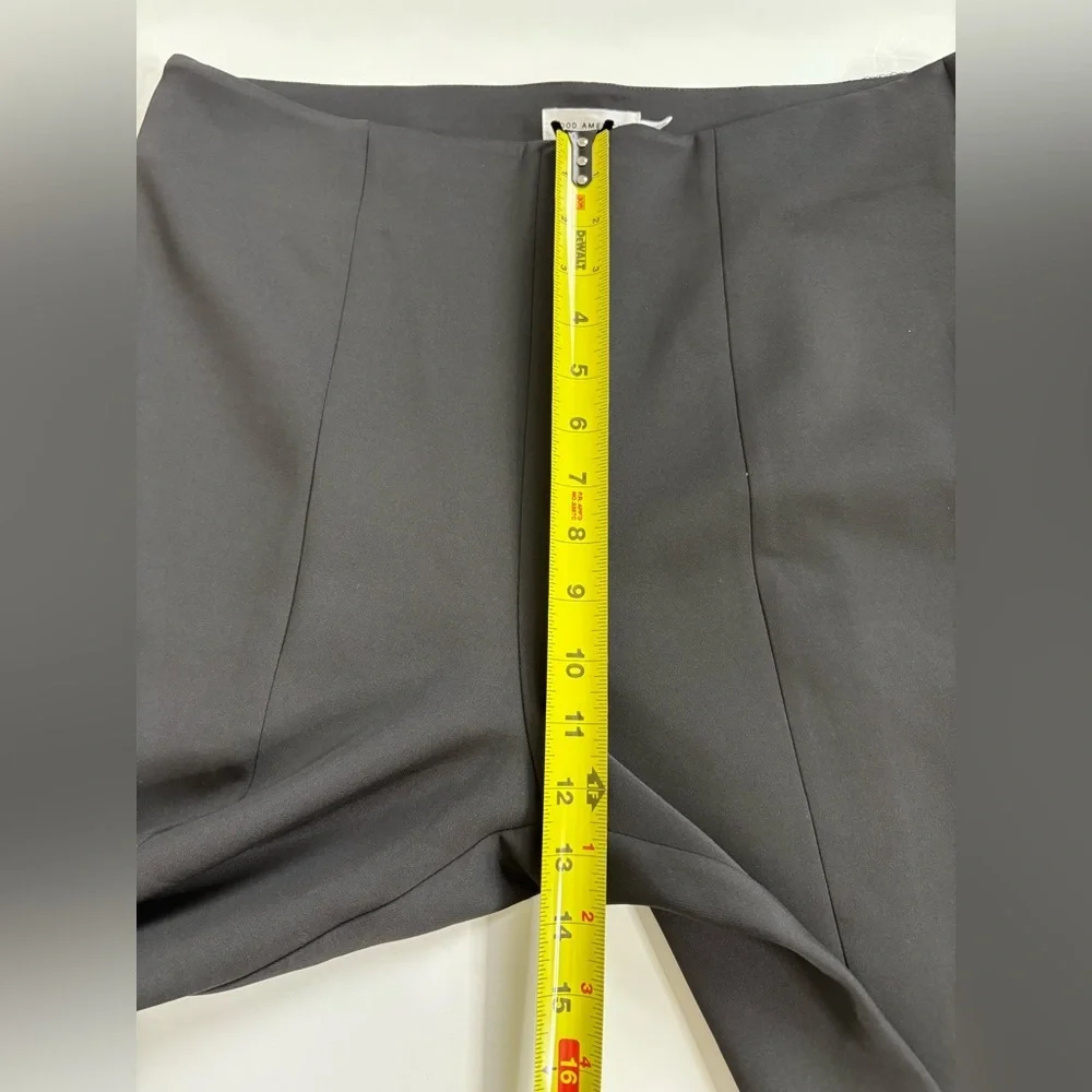 Good American Black Dress Pants Side Zip & Zip Ankles new with Tags Size XL - Picture 9 of 11